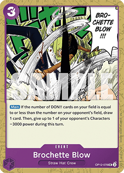 Brochette Blow (OP12-078) - Legacy of the Master (Uncommon) [OP12-078] - Cards Beyond