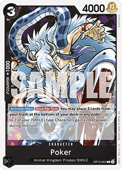Poker (OP12-091) - Legacy of the Master (Common) [OP12-091] - Cards Beyond