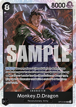 Monkey.D.Dragon (OP12-094) (V.1) - Legacy of the Master (Super Rare) [OP12-094] - Cards Beyond