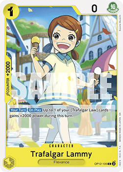 Trafalgar Lammy (OP12-105) - Legacy of the Master (Common) [OP12-105] - Cards Beyond