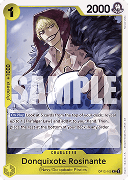Donquixote Rosinante (OP12-108) (V.1) - Legacy of the Master (Rare) [OP12-108] - Cards Beyond