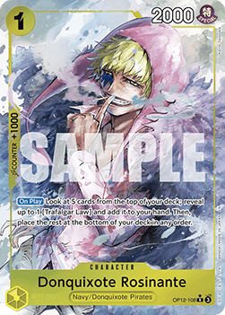 Donquixote Rosinante (OP12-108) (V.2) - Legacy of the Master (Alternate Art) [OP12-108] - Cards Beyond