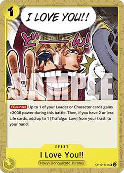 I Love You!! (OP12-115) - Legacy of the Master (Uncommon) [OP12-115] - Cards Beyond
