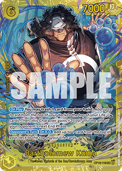 Bartholomew Kuma (OP12-119) (V.1) - Legacy of the Master (Secret Rare) [OP12-119] - Cards Beyond