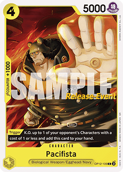 Pacifista (OP12-109) - Promos: Legacy of the Master (Common) [OP12P-109] - Cards Beyond