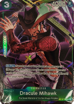 Dracule Mihawk (ST12-003) (V.1) - Unnumbered Promos (Super Rare) [UP-ST12-003] - Cards Beyond