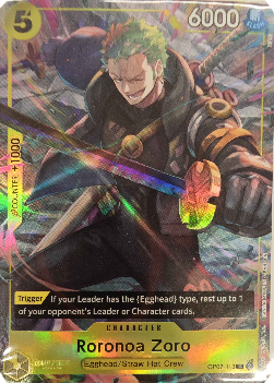 Roronoa Zoro (OP07-113) (V.2) - Unnumbered Promos (Uncommon) [UP-OP07-113] - Cards Beyond