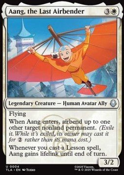 Aang, the Last Airbender - Avatar: The Last Airbender (Uncommon) [TLA-4] - Cards Beyond