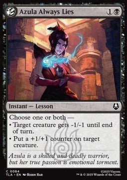 Azula Always Lies - Avatar: The Last Airbender (Common) [TLA-84] - Cards Beyond