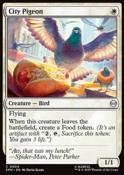 City Pigeon - Marvel's Spider-Man (Common) [SPM-4] - Cards Beyond