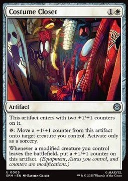 Costume Closet - Marvel's Spider-Man (Uncommon) [SPM-5] - Cards Beyond