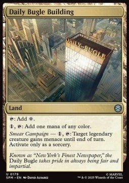 Daily Bugle Building - Marvel's Spider-Man (Uncommon) [SPM-179] - Cards Beyond