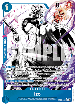 Izo (ST22-002) (V.2) - Starter Deck: EX Ace & Newgate (Alternate Art) [ST-22-002] - Cards Beyond