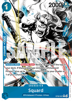Squard (ST22-007) (V.2) - Starter Deck: EX Ace & Newgate (Alternate Art) [ST-22-007] - Cards Beyond