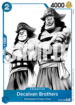 Decalvan Brothers (ST22-008) (V.2) - Starter Deck: EX Ace & Newgate (Alternate Art) [ST-22-008] - Cards Beyond