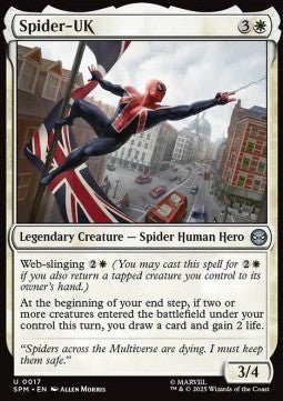 Spider-UK - Marvel's Spider-Man (Uncommon) [SPM-17] - Cards Beyond