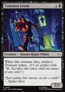 Common Crook - Marvel's Spider-Man (Common) [SPM-53] - Cards Beyond