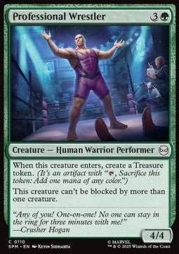 Professional Wrestler - Marvel's Spider-Man (Common) [SPM-110] - Cards Beyond