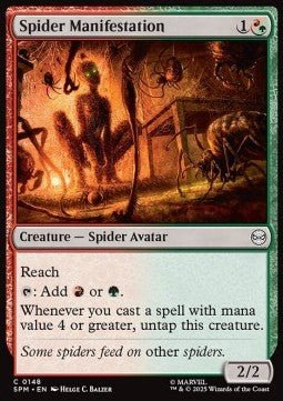 Spider Manifestation - Marvel's Spider-Man (Common) [SPM-148] - Cards Beyond