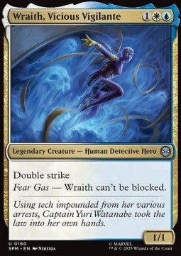 Wraith, Vicious Vigilante - Marvel's Spider-Man (Uncommon) [SPM-160] - Cards Beyond
