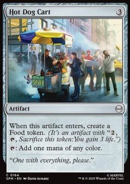 Hot Dog Cart - Marvel's Spider-Man (Common) [SPM-164] - Cards Beyond