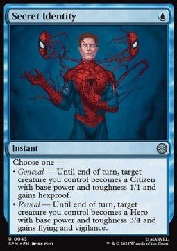 Secret Identity - Marvel's Spider-Man (Uncommon) [SPM-43] - Cards Beyond