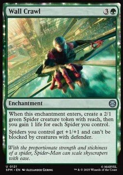 Wall Crawl - Marvel's Spider-Man (Uncommon) [SPM-121] - Cards Beyond