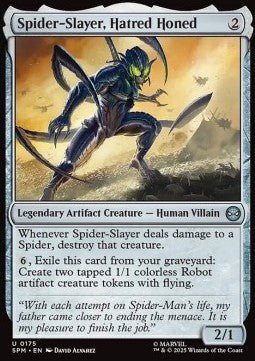 Spider-Slayer, Hatred Honed - Marvel's Spider-Man (Uncommon) [SPM-175] - Cards Beyond