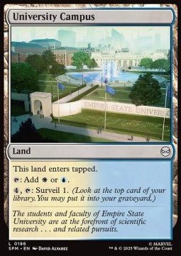 University Campus - Marvel's Spider-Man (Common) [SPM-186] - Cards Beyond