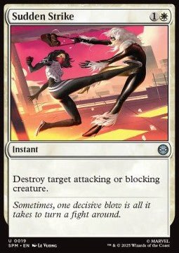 Sudden Strike - Marvel's Spider-Man (Uncommon) [SPM-19] - Cards Beyond
