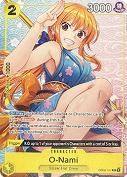 O-Nami (OP06-101) (V.3) - Unnumbered Promos (Rare) [UP-OP06-101] - Cards Beyond