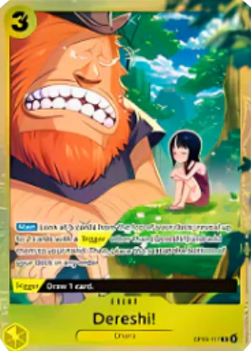 Dereshi! (OP09-117) (V.1) - Unnumbered Promos (Rare) [UP-OP09-117] - Cards Beyond