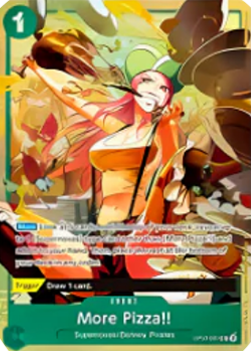 More Pizza!! (OP07-037) (V.1) - Unnumbered Promos (Uncommon) [UP-OP07-037] - Cards Beyond