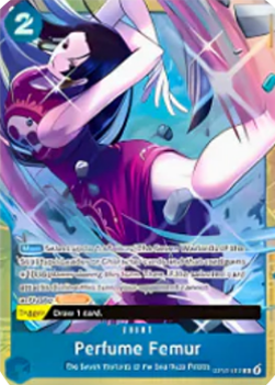 Perfume Femur (OP07-057) (V.1) - Unnumbered Promos (Rare) [UP-OP07-057] - Cards Beyond
