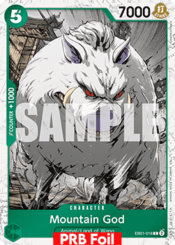 Mountain God (EB01-018) (V.2) - The Best Vol.2 (Common) [PRB02-EB01-018] - Cards Beyond