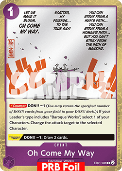 Oh Come My Way (EB01-038) (V.2) - The Best Vol.2 (Common) [PRB02-EB01-038] - Cards Beyond