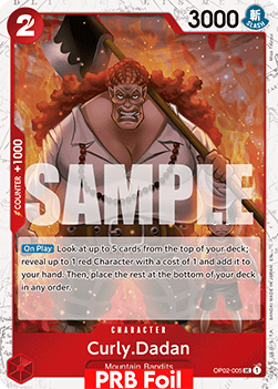 Curly.Dadan (OP02-005) (V.2) - The Best Vol.2 (Uncommon) [PRB02-OP02-005] - Cards Beyond