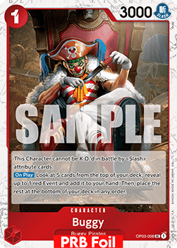 Buggy (OP03-008) (V.2) - The Best Vol.2 (Uncommon) [PRB02-OP03-008] - Cards Beyond