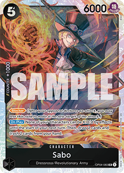 Sabo (OP04-083) - The Best Vol.2 (Super Rare) [PRB02-OP04-083] - Cards Beyond