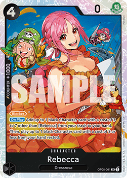Rebecca (OP05-091) (V.1) - The Best Vol.2 (Super Rare) [PRB02-OP05-091] - Cards Beyond