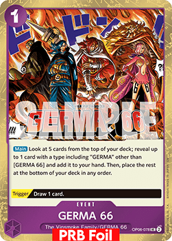 GERMA 66 (OP06-078) (V.2) - The Best Vol.2 (Uncommon) [PRB02-OP06-078] - Cards Beyond