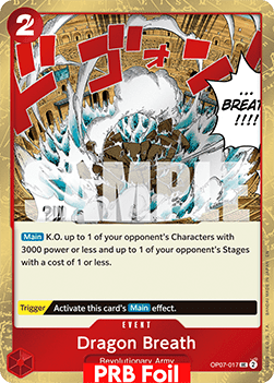 Dragon Breath (OP07-017) (V.2) - The Best Vol.2 (Uncommon) [PRB02-OP07-017] - Cards Beyond