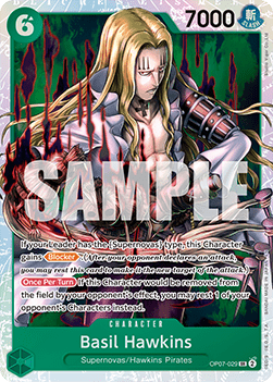 Basil Hawkins (OP07-029) - The Best Vol.2 (Super Rare) [PRB02-OP07-029] - Cards Beyond
