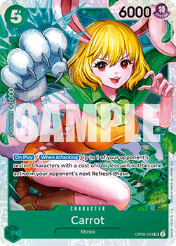 Carrot (OP08-023) (V.1) - The Best Vol.2 (Super Rare) [PRB02-OP08-023] - Cards Beyond