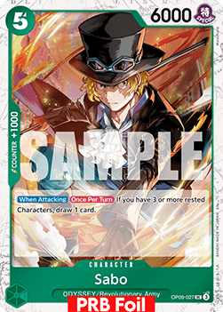 Sabo (OP09-027) (V.2) - The Best Vol.2 (Uncommon) [PRB02-OP09-027] - Cards Beyond