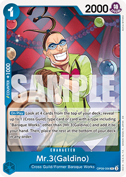 Mr.3(Galdino) (OP09-056) (V.1) - The Best Vol.2 (Rare) [PRB02-OP09-056] - Cards Beyond