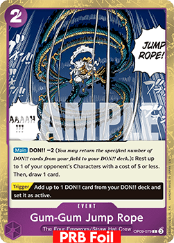 Gum-Gum Jump Rope (OP09-079) (V.2) - The Best Vol.2 (Common) [PRB02-OP09-079] - Cards Beyond