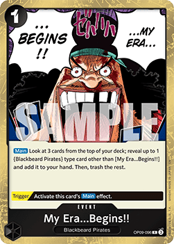 My Era...Begins!! (OP09-096) (V.1) - The Best Vol.2 (Rare) [PRB02-OP09-096] - Cards Beyond