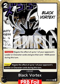 Black Vortex (OP09-097) (V.2) - The Best Vol.2 (Common) [PRB02-OP09-097] - Cards Beyond
