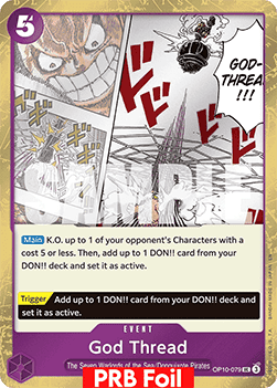God Thread (OP10-079) (V.2) - The Best Vol.2 (Uncommon) [PRB02-OP10-079] - Cards Beyond